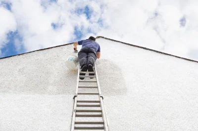 Peinture extérieure à Beaumont-la-Ferrière — façades et ravalement
